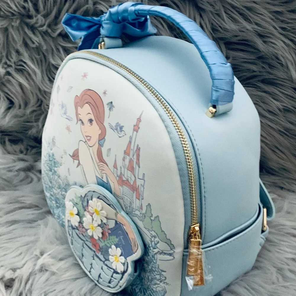 Danielle Nicole Beauty and the Beast Anniversary Backpack - Picture 4 of 7